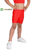 PANTALONCINO DANZA LYCRA ROSSO BABY
